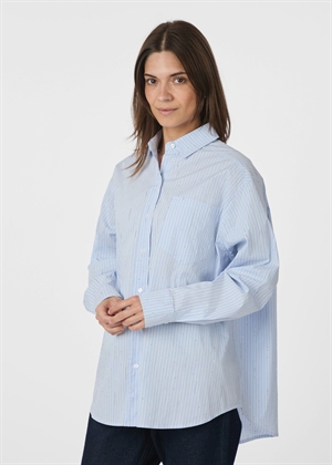 Dalma pattern stone skjorte Light Blue Stripe Neo Noir 